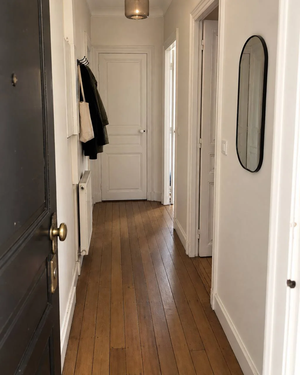 Entrée, couloir après les travaux